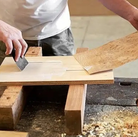 Synthetic wood to laminate/Veneer